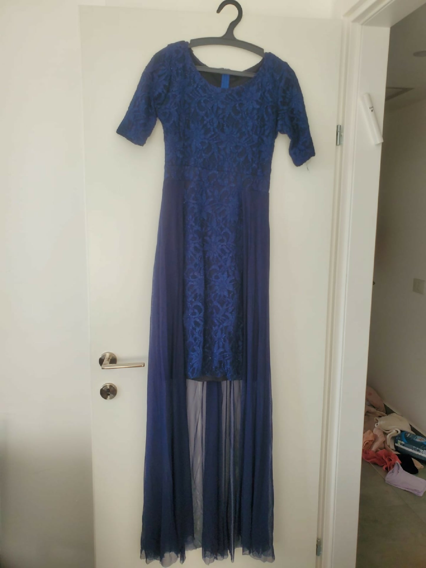 Navy Blue Bridesmaid Dress