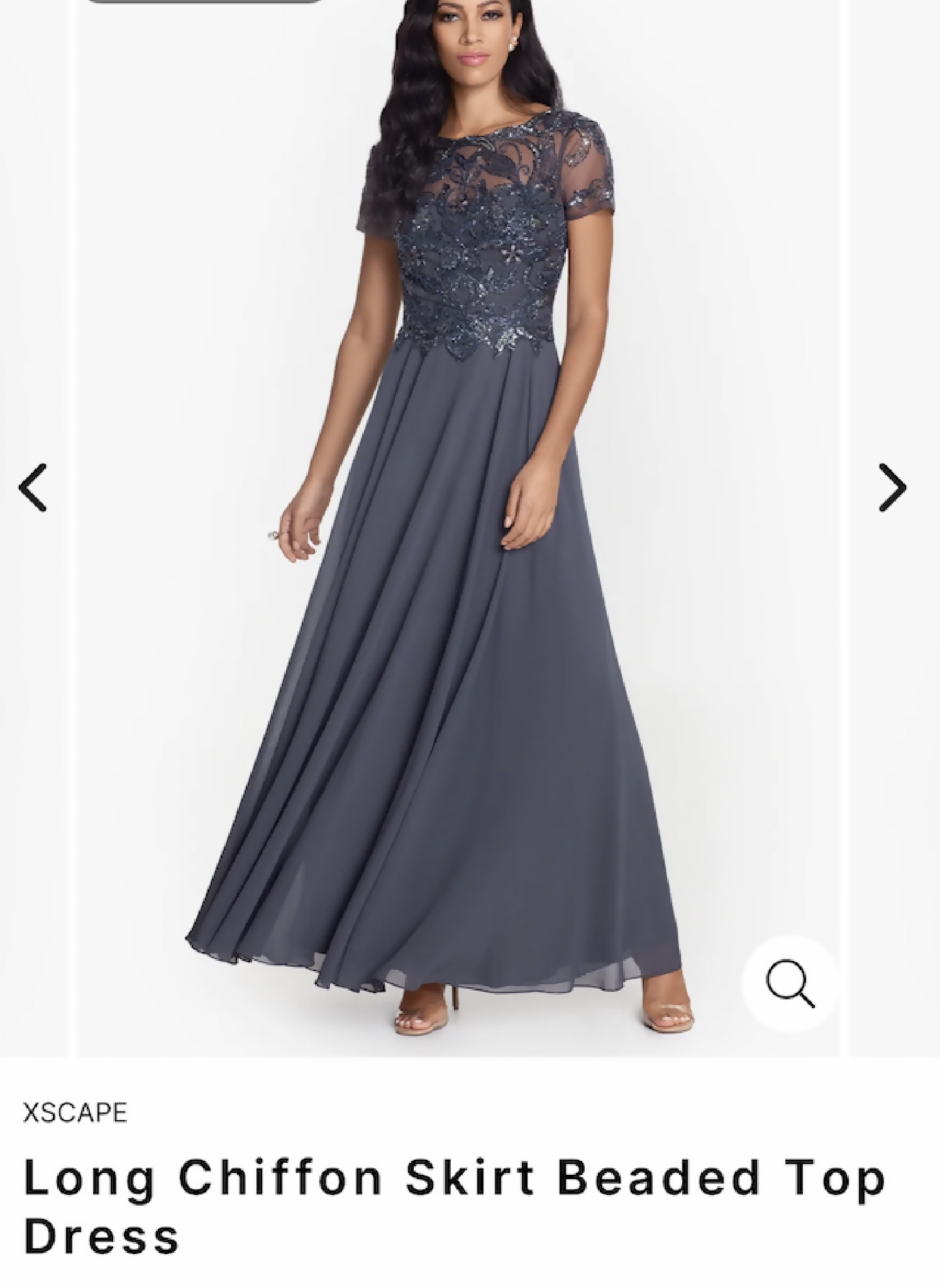 Lace Dark Blue Dress