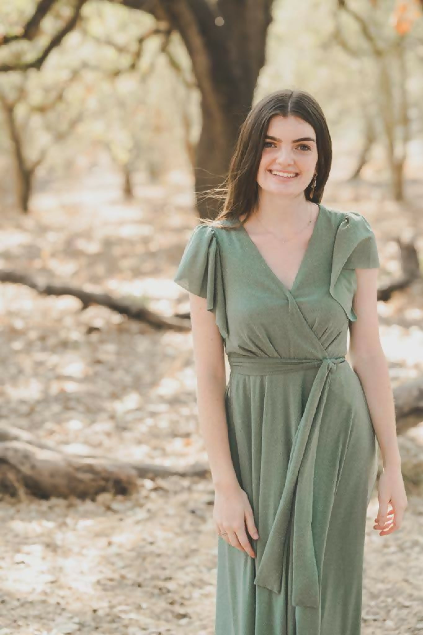 Green dress