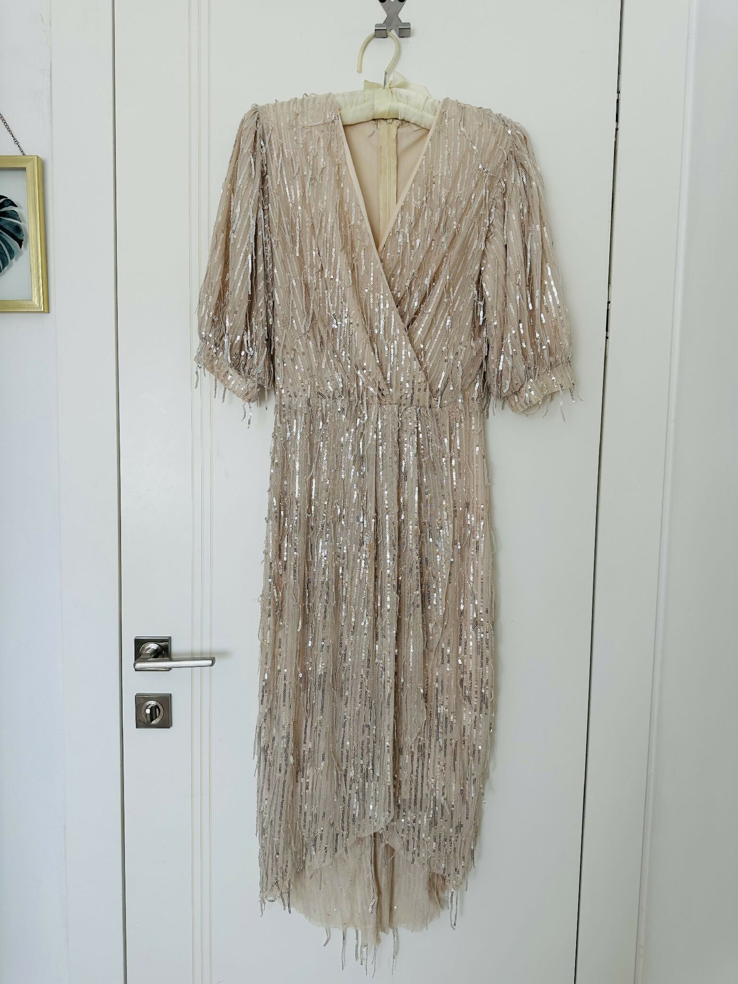 Pink Sequin Dress