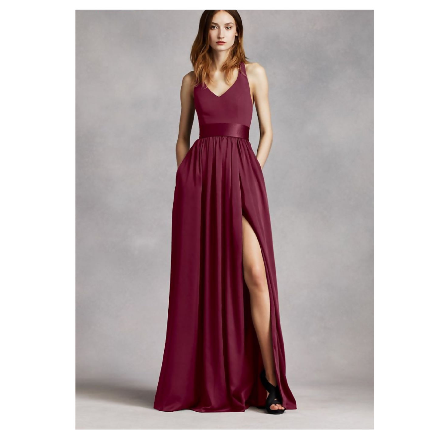 Maroon Dress