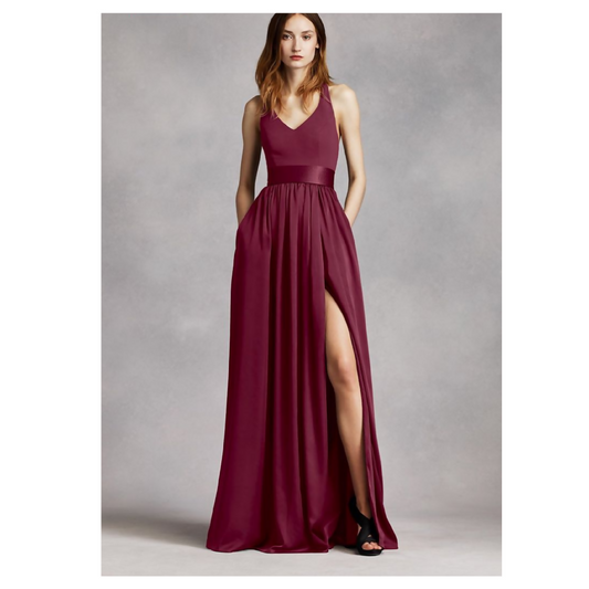 Maroon Dress