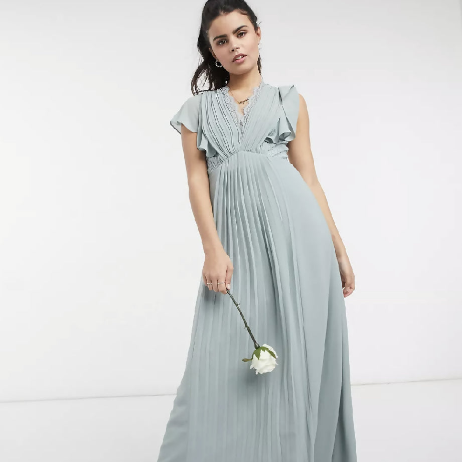 Light Blue Bridesmaid Dress