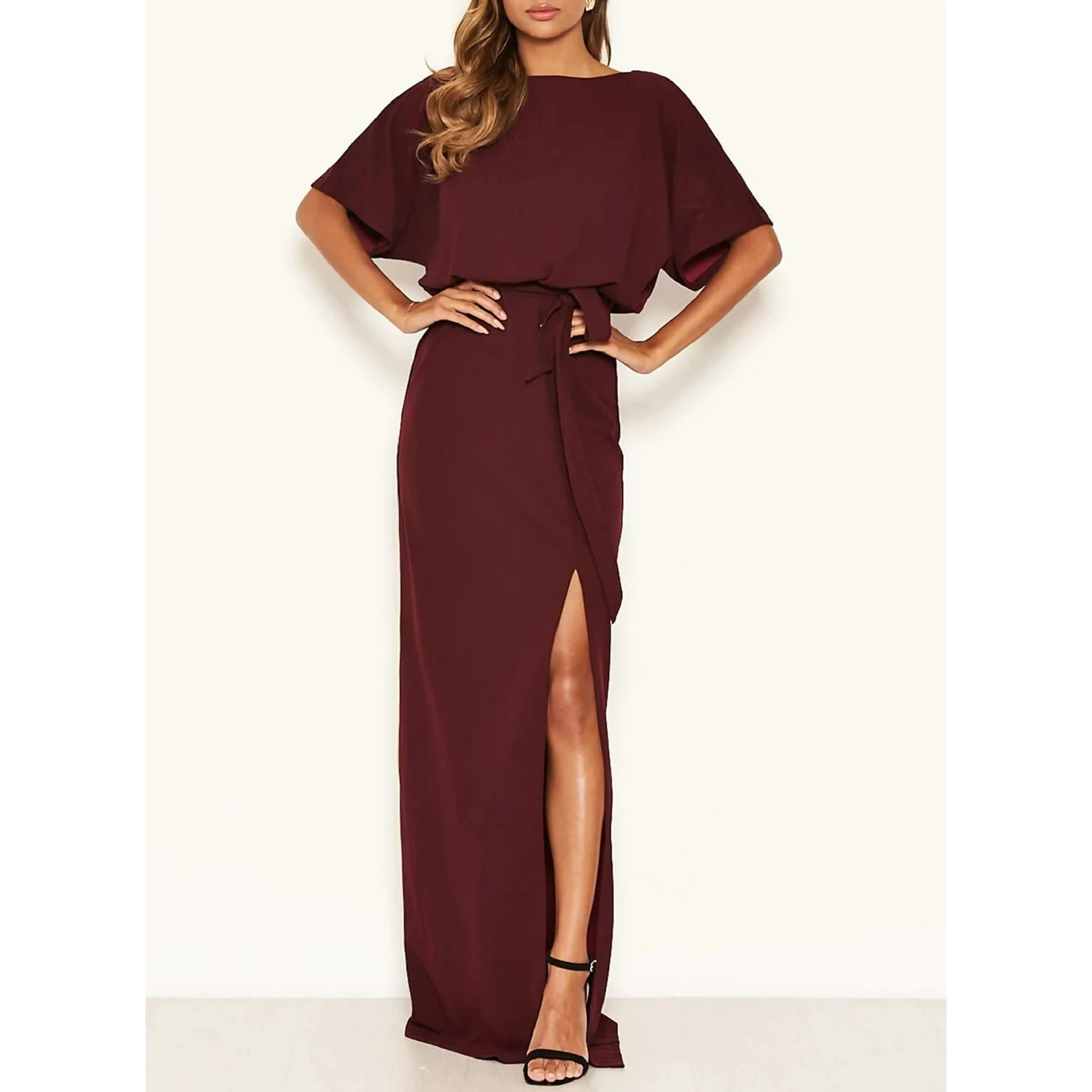Maroon Dress
