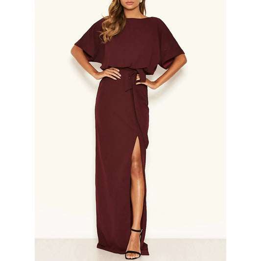 Maroon Dress