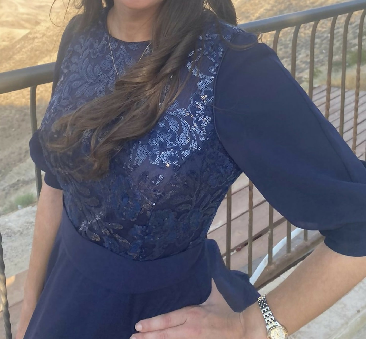Navy blue Dress