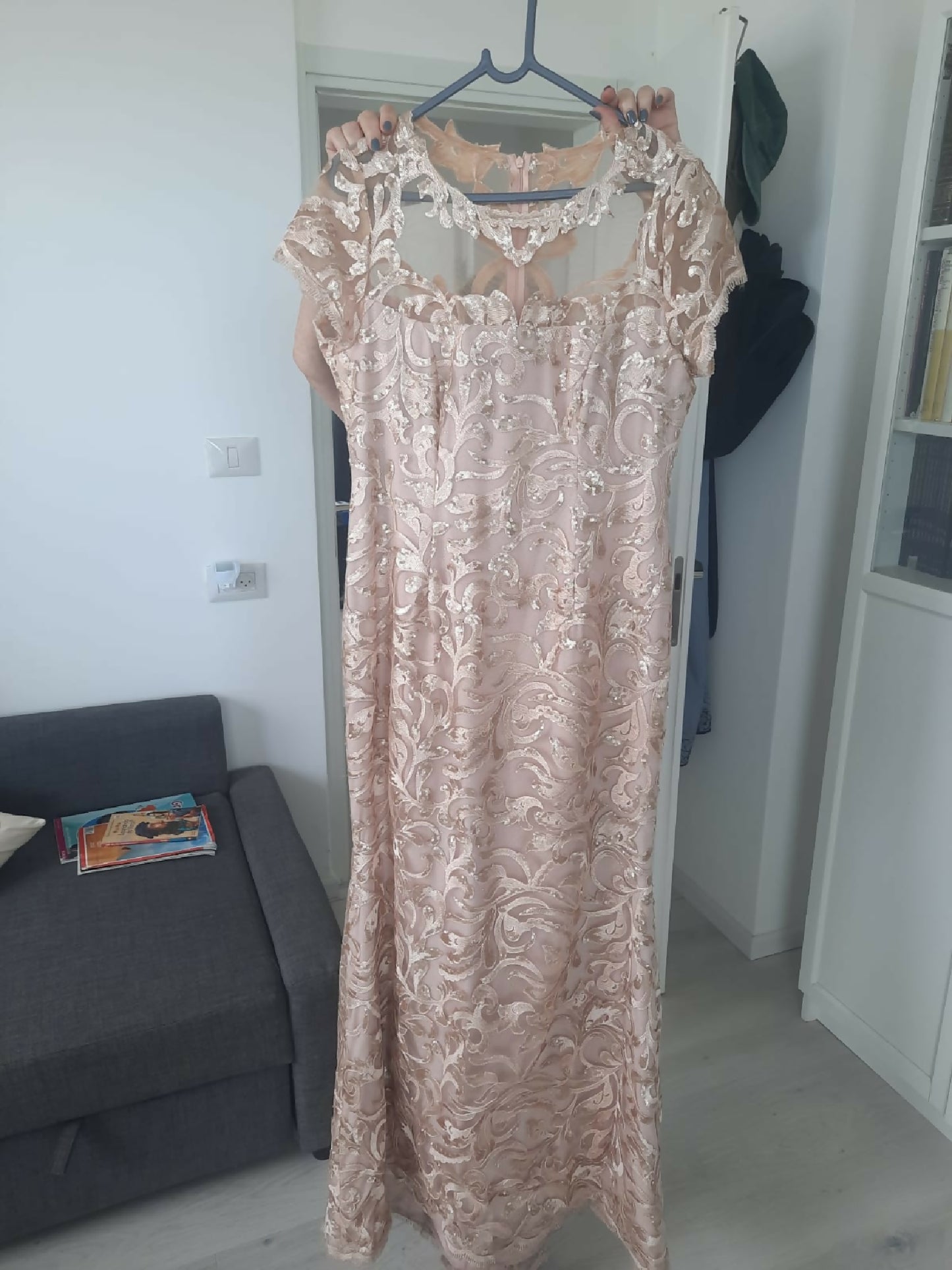 Gold dress