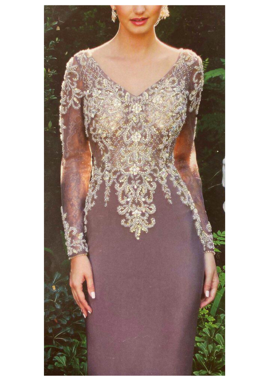 Mother of the Bride Detailed Dress