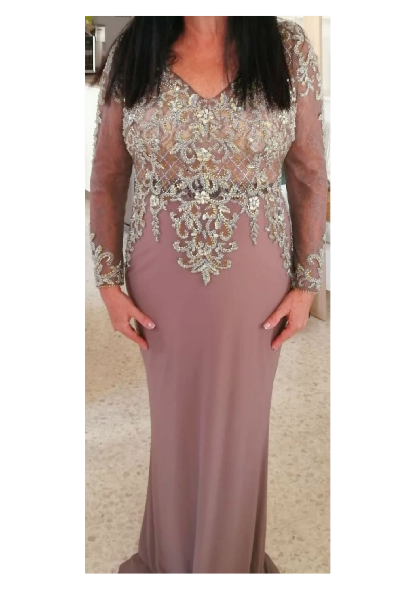 Mother of the Bride Detailed Dress