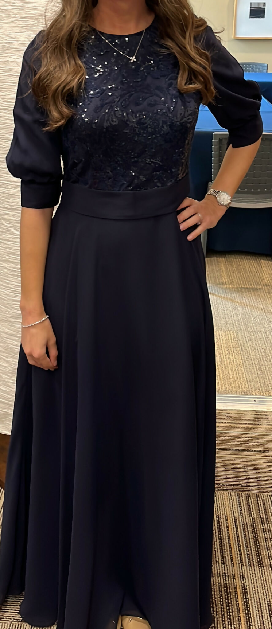 Navy blue Dress
