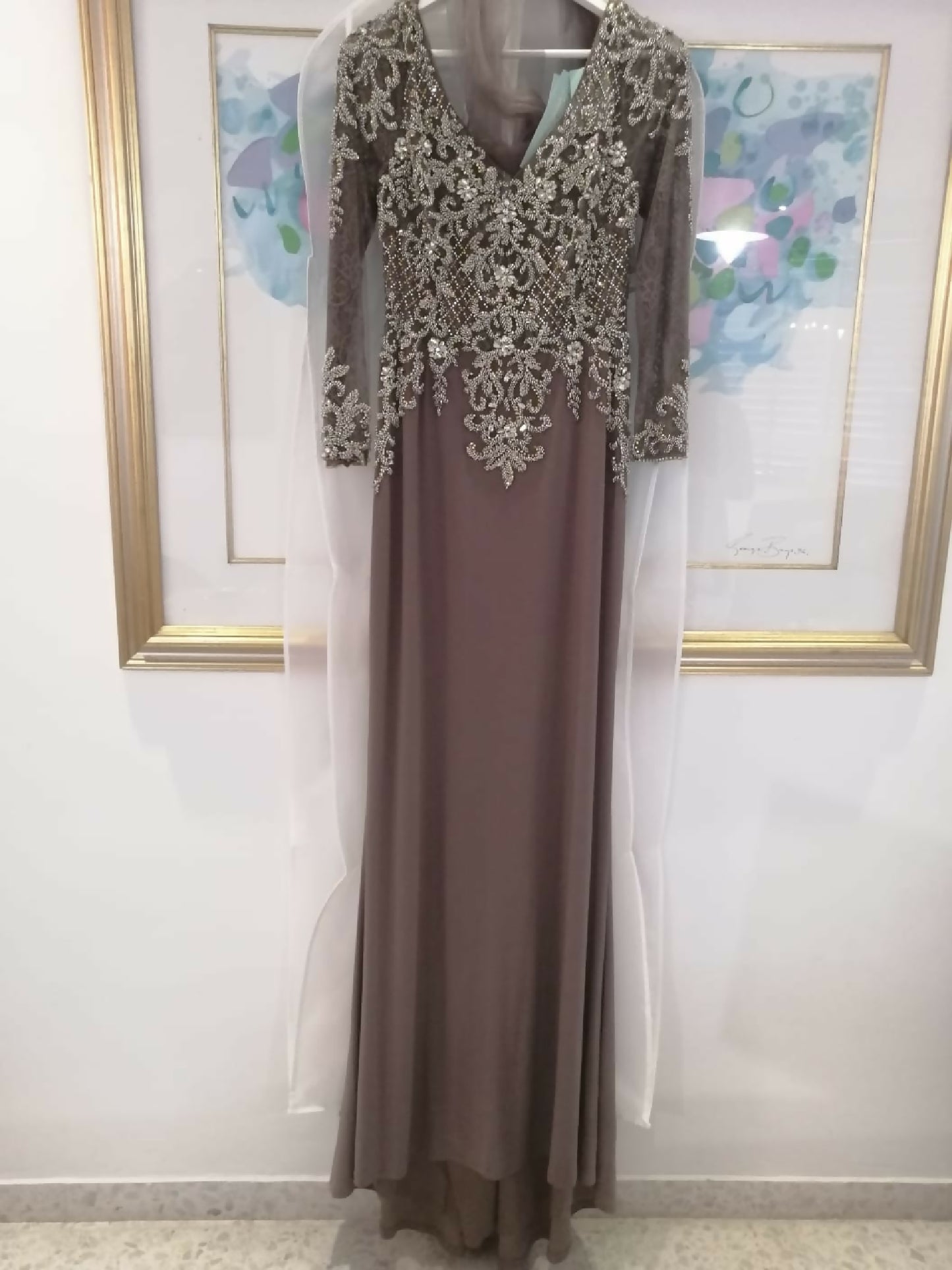 Mother of the Bride Detailed Dress