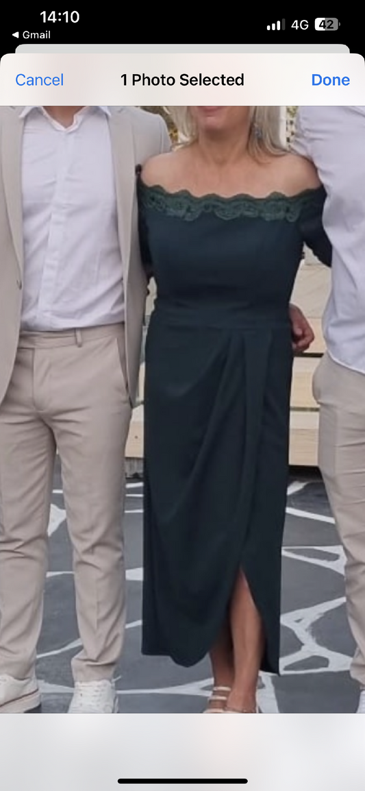 Mother of the Groom Green Dress