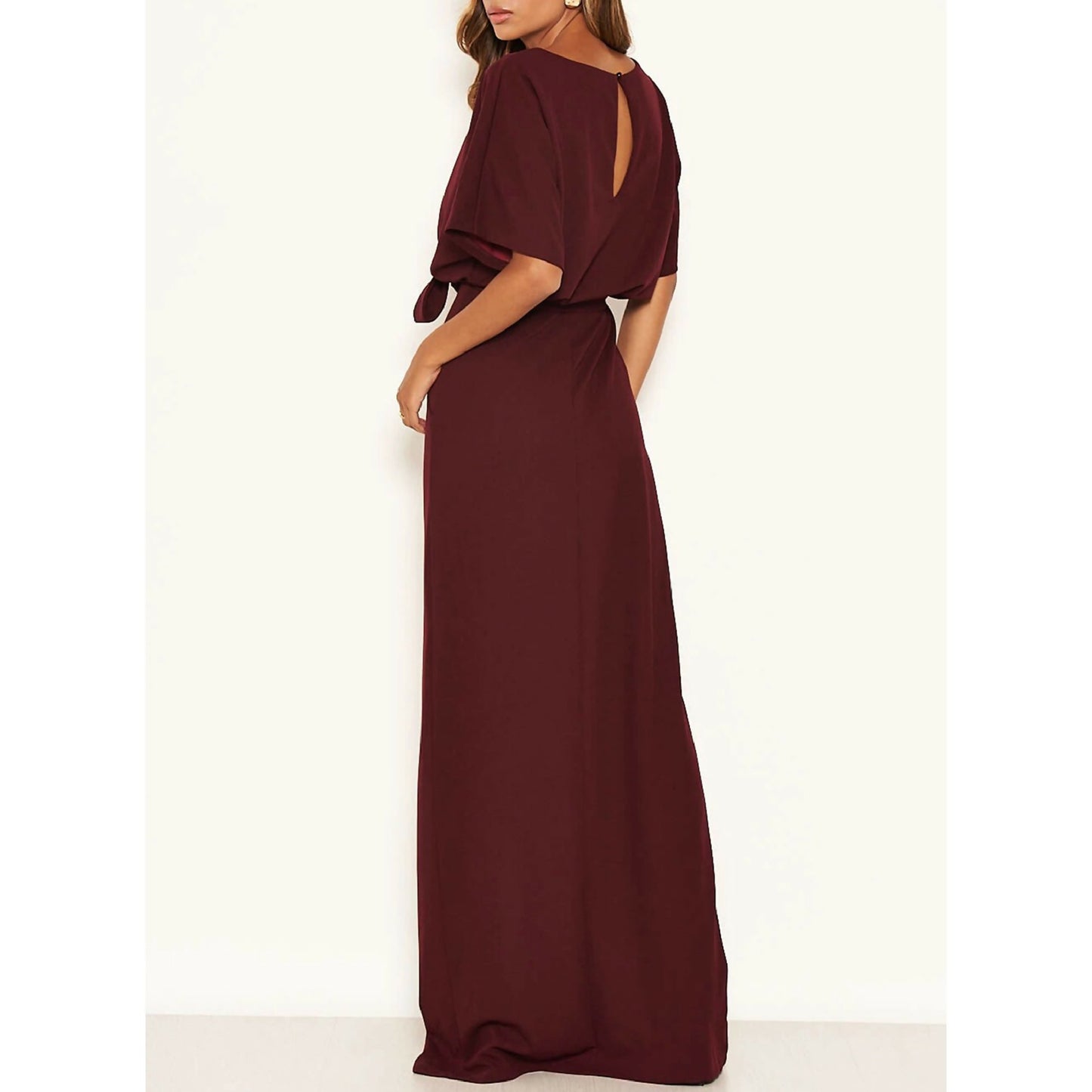 Maroon Dress